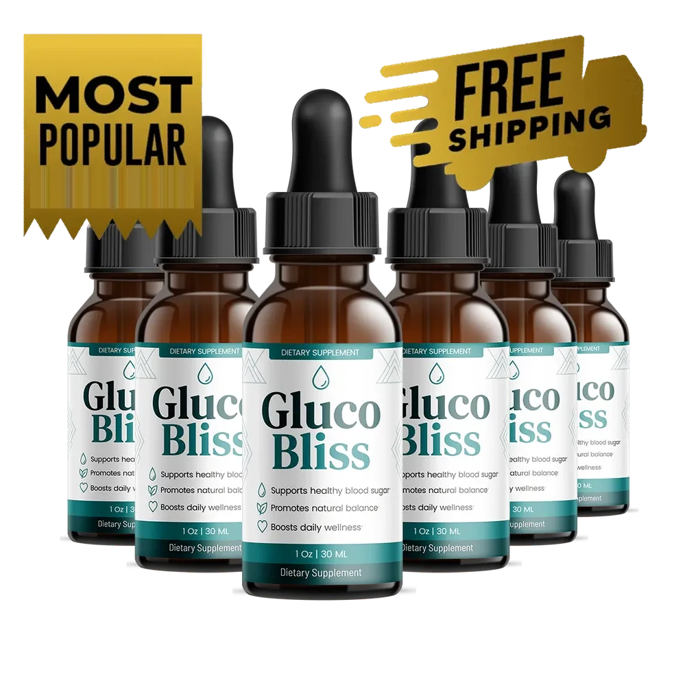 GlucoBliss 6-bottle best-value blood sugar support package