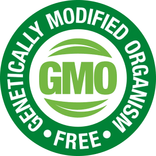 GlucoBliss non-GMO badge