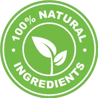 GlucoBliss naturally derived ingredients badge