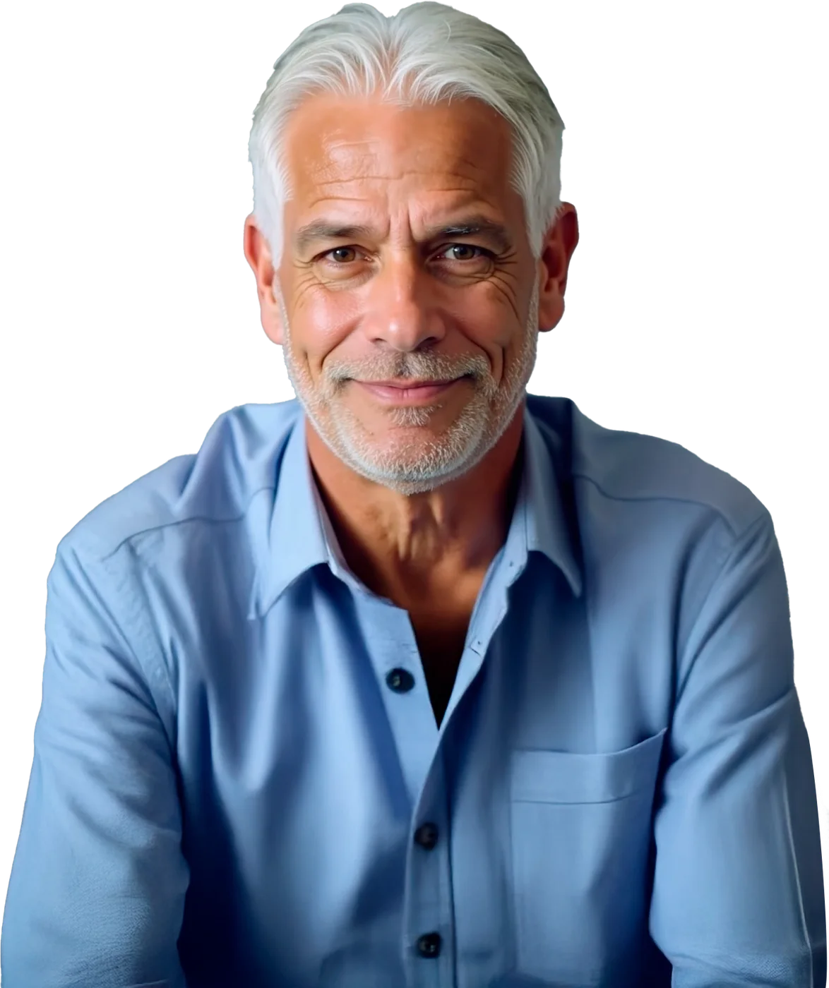 Older adult considering a daily blood sugar support routine with GlucoBliss