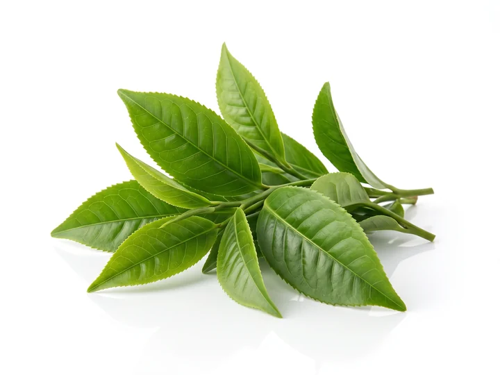 Green tea leaves, the catechin source in the GlucoBliss blend