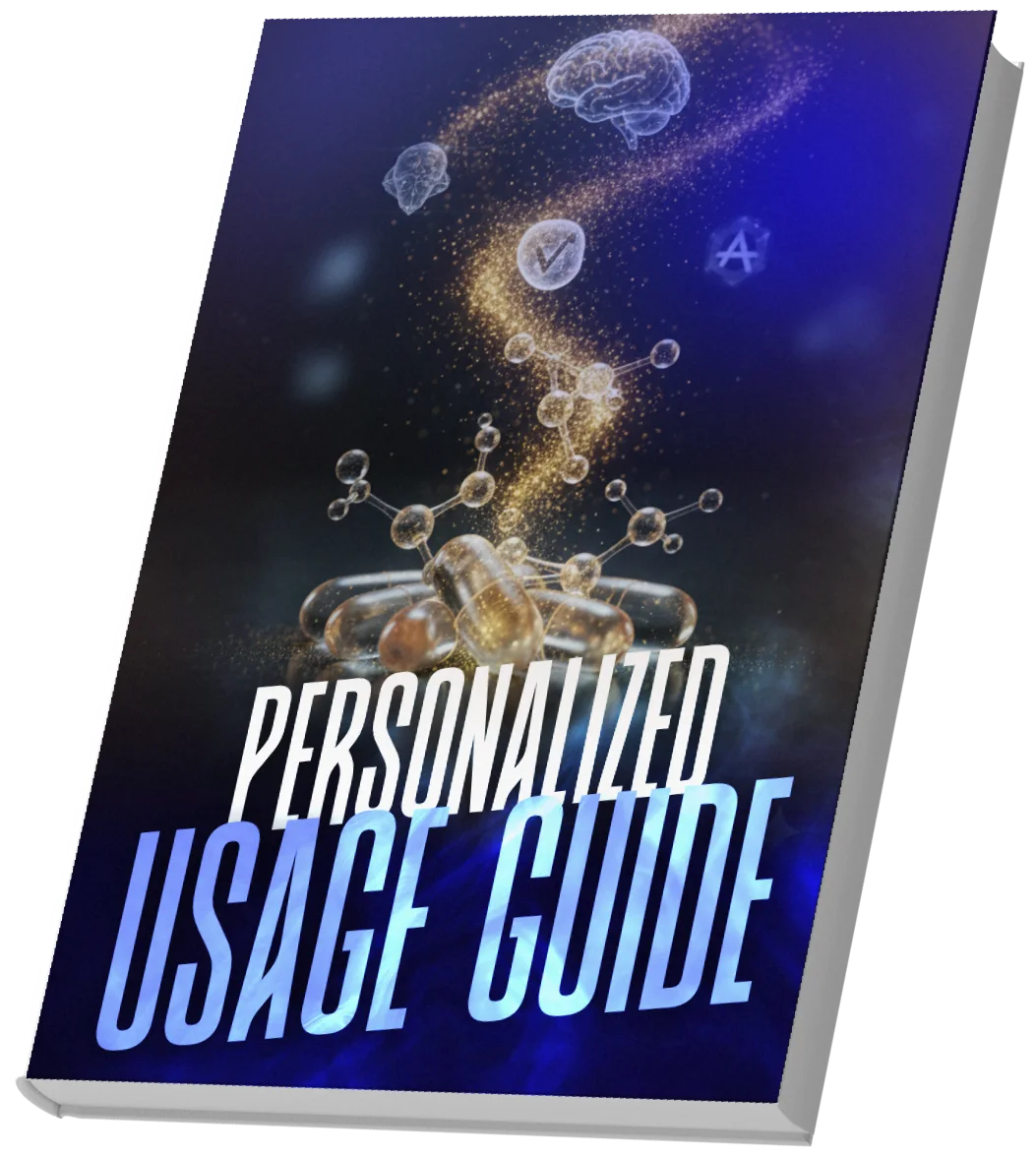 Personalized Usage Guide digital bonus guide included with GlucoBliss 3 and 6-bottle orders